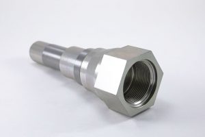 cnc machining threaded shaft steel