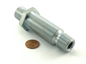 cnc machining threaded shaft steel